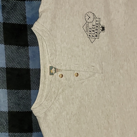 Vintage. Made in USA. Pike Place Market Seattle. Single-stitch. Tee shirt XL. - Picture 4 of 13